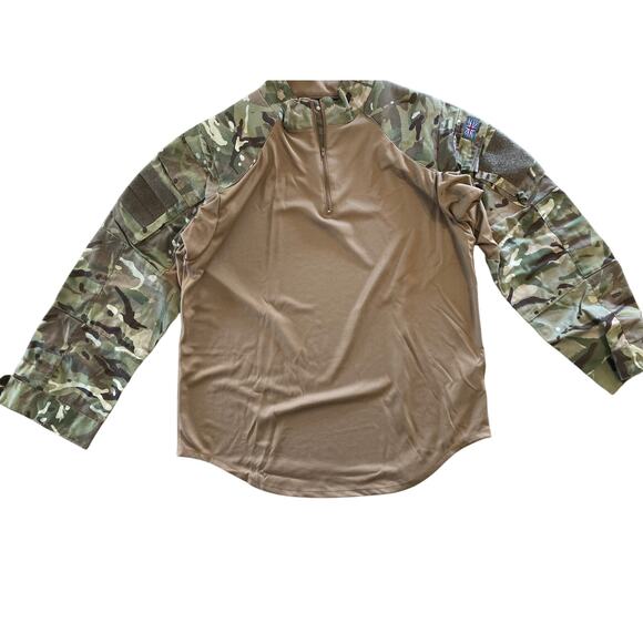 British Army Under Body Armour Combat Shirt Large MTP Camo Hot Weather Tactical - Picture 1 of 12